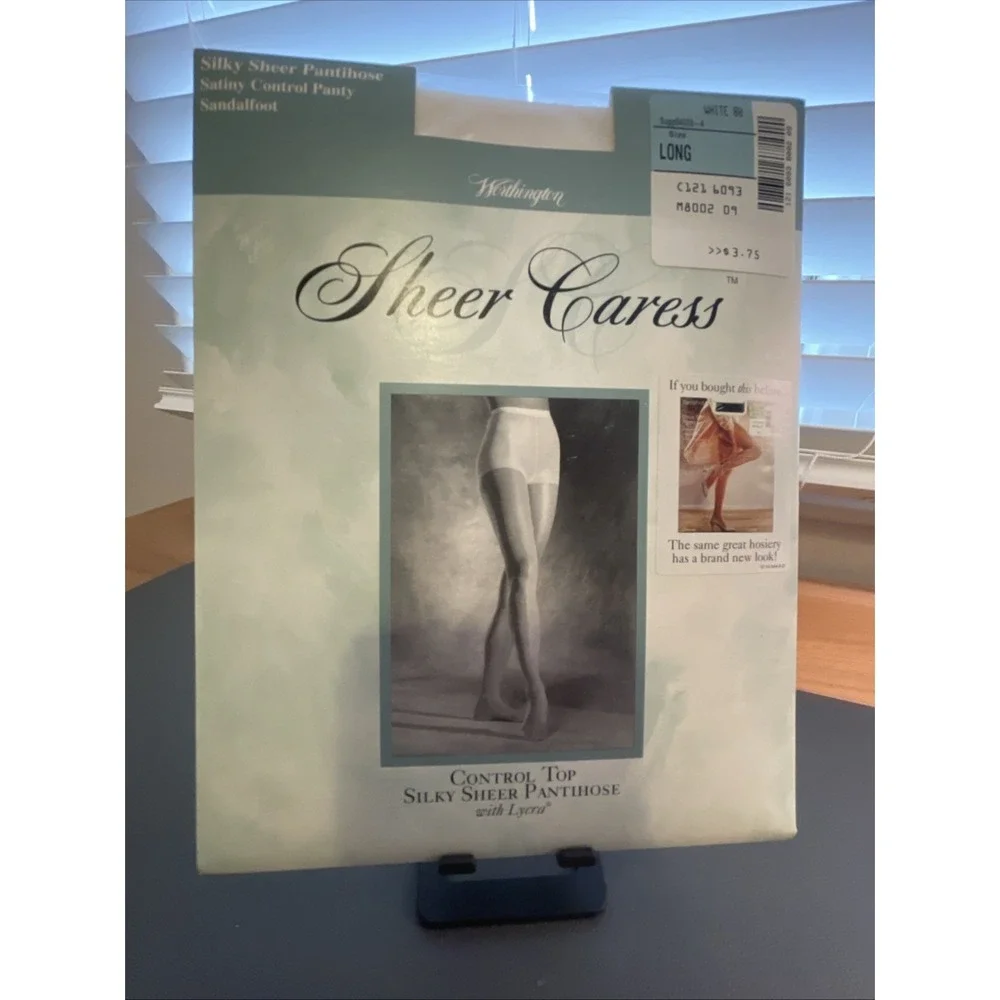 JC Penny Sheer Caress Control Top, Sheer Support Women Pantyhose Tall Lot of‎ 7